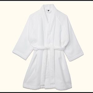 White Terry Cloth Robe - Cravings